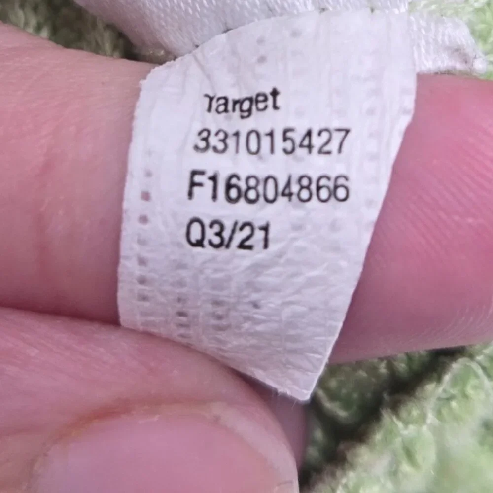Wild Fable Mint Green Long Sleeved V-Neck Crop Top Small - Picture 7 of 7